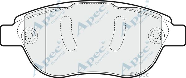 APEC BRAKING Jarrupala, levyjarru PAD1547